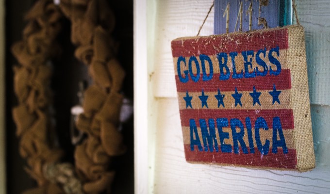 God Bless America…